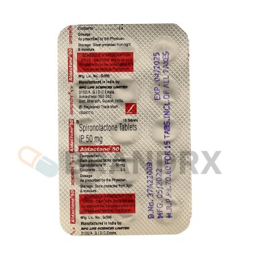 Aldactone 50 mg RPG Life Sciences Ltd.