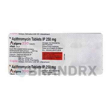 Azipro 250 mg Cipla