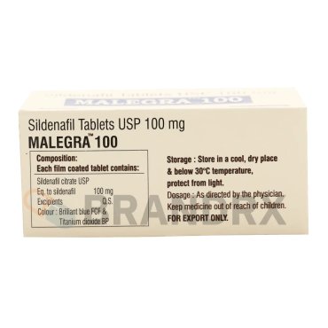 Malegra 100 mg Sunrise