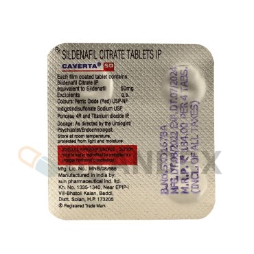 Caverta 50 mg Ranbaxy